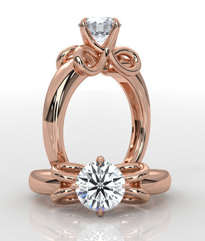 Glory - Gold Lab Grown Diamond Ring For Women