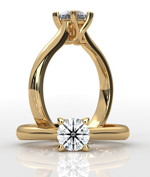Amor - Gold Lab Grown Diamond Ring For Women