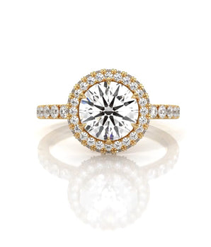 Trinity - Gold Lab Grown Diamond Ring For Women