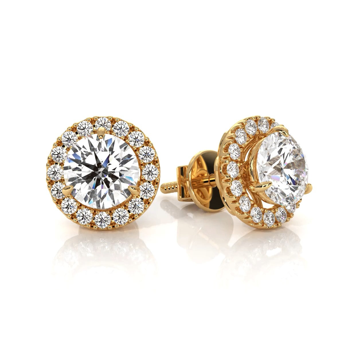 Victoria Solitaire Earring