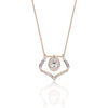 Scarlet Solitaire Pendant
