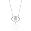 Scarlet Solitaire Pendant