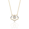 Scarlet Solitaire Pendant