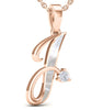 Alphabet J Pendant