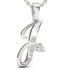 Alphabet J Pendant