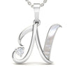 Alphabet N Pendant