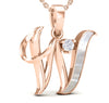Alphabet W Pendant