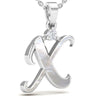 Alphabet X Pendant