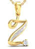 Alphabet Z Pendant