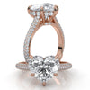 Valentine - Rose Gold Lab Grown Diamond Ring For Women