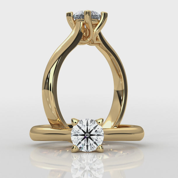 Amor - Gold Lab Grown Diamond Ring For Women