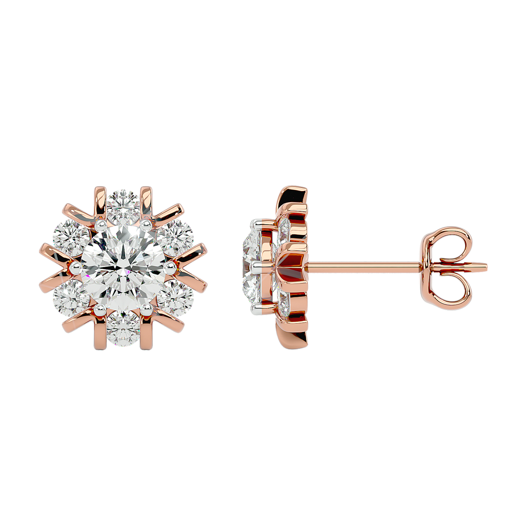 Aurora Solitaire Earring