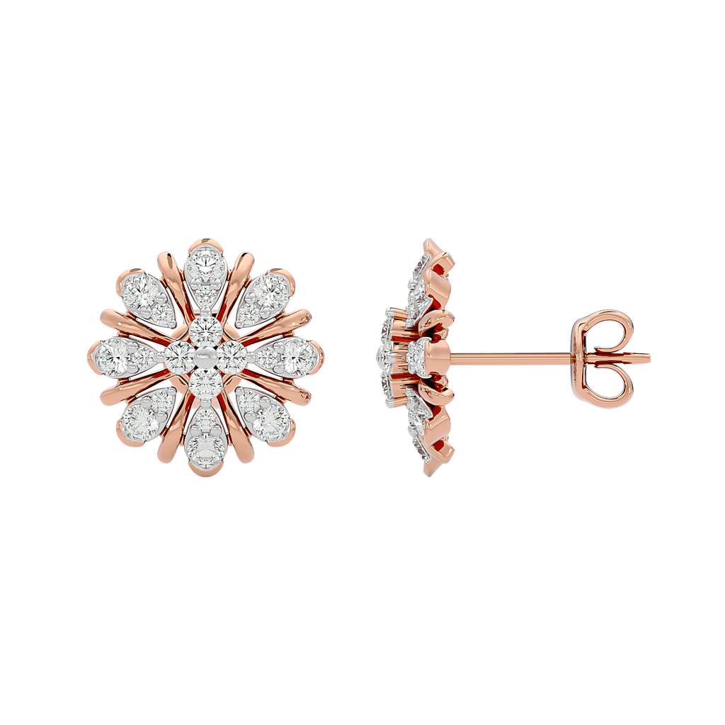 Zenith Solitaire Earring