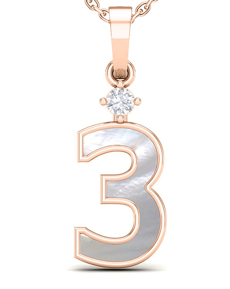 3 Numeric Pendant