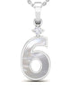 6 Numeric Pendant