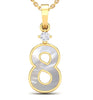 8 Numeric Pendant