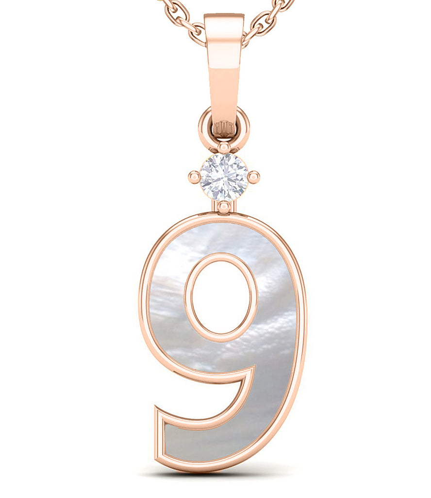 9 Numeric Pendant