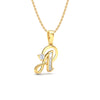 Alphabet A Pendant