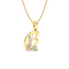 Alphabet B Pendant