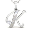 Alphabet K Pendant