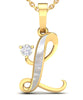 Alphabet L Pendant