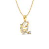 Alphabet Q Pendant