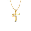 Alphabet T Pendant