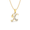 Alphabet X Pendant