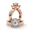 Contra -  Rose Gold Lab Grown Diamond Ring For Women