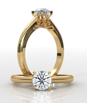 Sheen - Gold Lab Grown Diamond Ring For Women