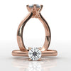 Amor - Rose Gold Lab Grown Diamond Ring For Women