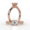 Patina - Rose Gold Lab Grown Diamond Earrings For Women