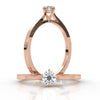 Gleam - Rose Gold Lab Grown Diamond Ring For Women