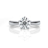 Regalia - White Gold Lab Grown Diamond Ring For Women