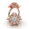 Bloom - Rose Gold Lab Grown Diamond Ring For Women