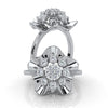 Bloom - White Gold Lab Grown Diamond Ring For Women