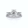 Sinfonia - White Gold Lab Grown Diamond Ring For Women