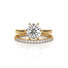 Sinfonia - Gold Lab Grown Diamond Ring For Women