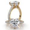 Valentine - Gold Lab Grown Diamond Ring For Women