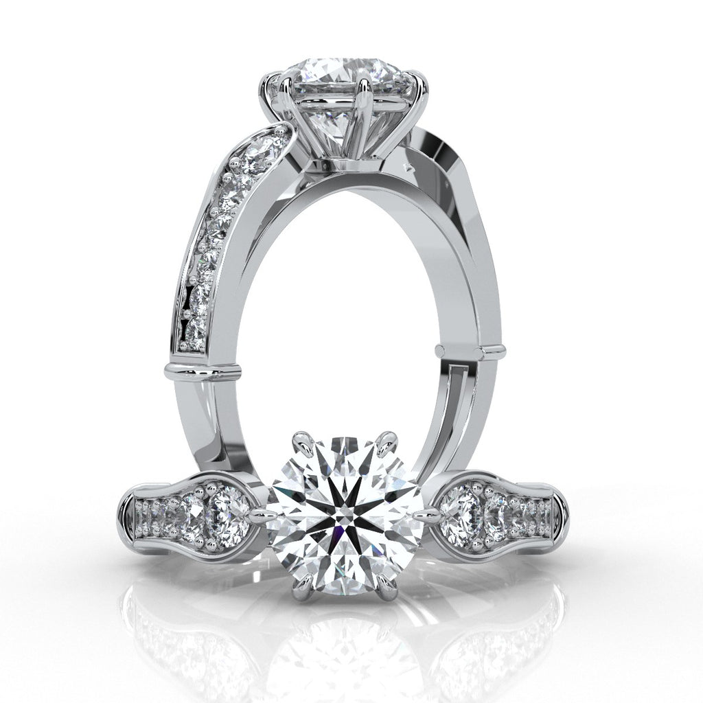 Orbit Solitaire Ring