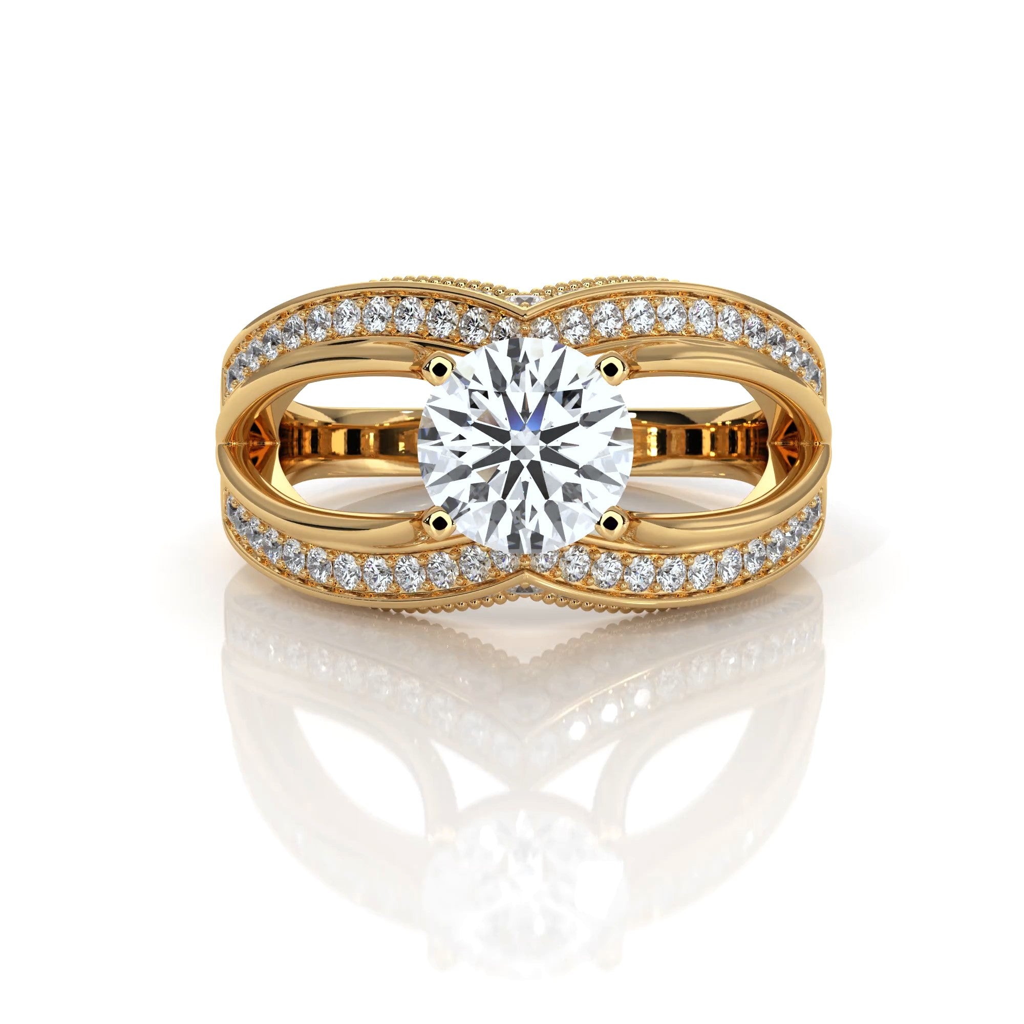 Panache Solitaire Ring