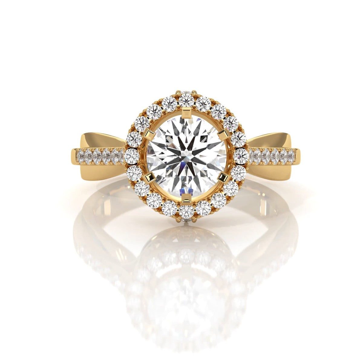 Stellare Solitaire Ring