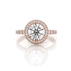 Trinity - Rose Gold Lab Grown Diamond Ring For Women