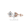 Stark Solitaire Stud Earring