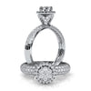 Flora - White Gold Lab Grown Diamond Ring For Women