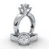 Aura- White Gold Lab Grown Diamond Ring ForÂ Women