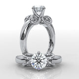 Glory - White Gold Lab Grown Diamond Ring For Women