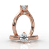 Royale - Rose Gold Lab Grown Diamond Ring For Women