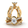 Prong - Gold Lab Grown Diamond Ring For Women