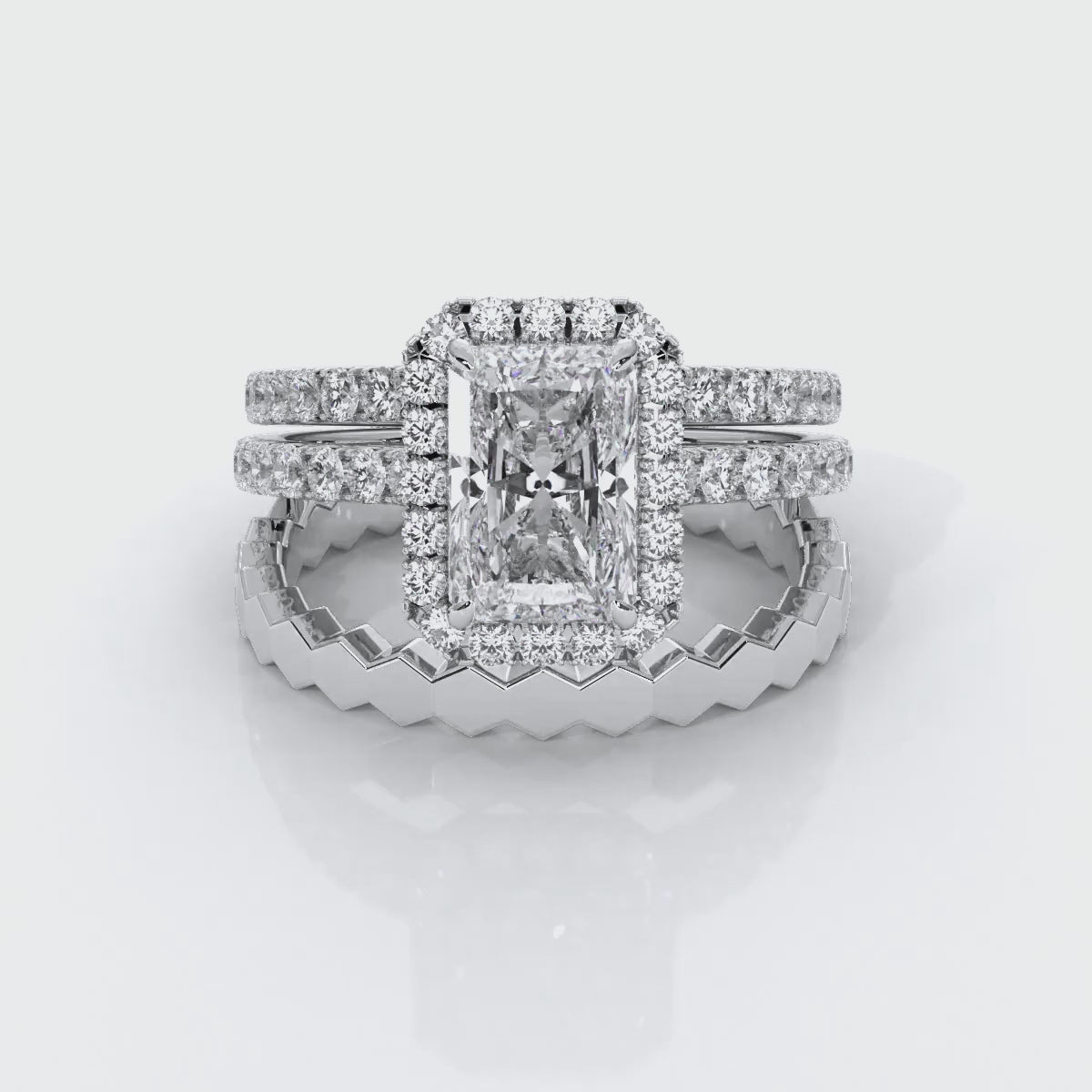 Eternity - White Gold Lab Grown Diamond Ring For Women